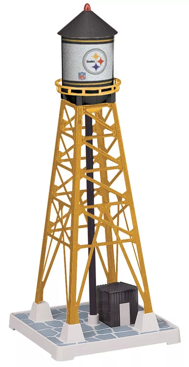 MTH Railking 30-90209 NFL Pittsburgh Steelers#193 Industrial Water Tower NEW