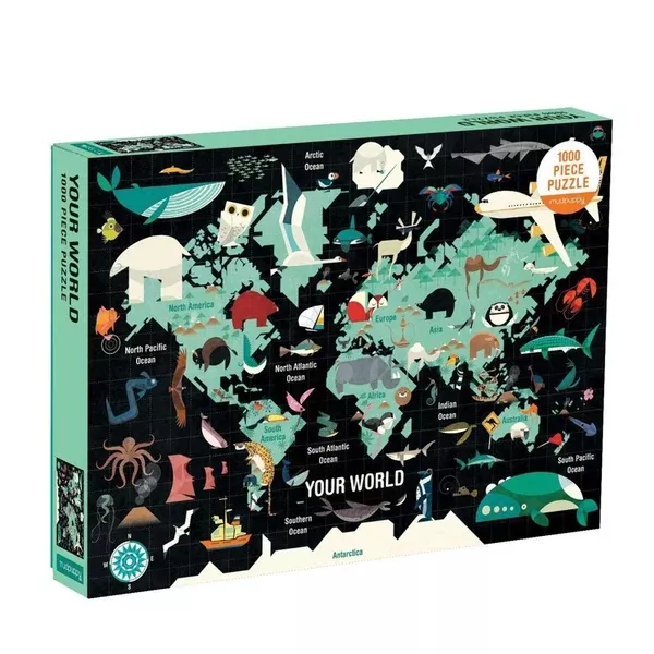 Mudpuppy Your World 1000pc Jigsaw Puzzle