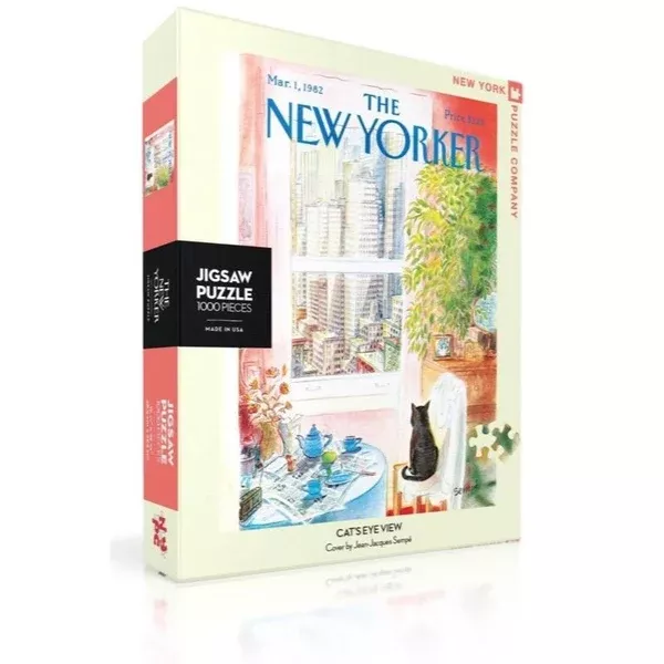New York Puzzle Company Cats Eye View 1000pc Jigsaw Puzzle