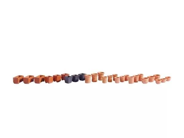 Noch 14885 – Flowerpots (HO Scale)