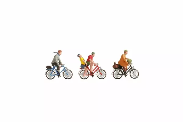 Noch 36898 – Figure Set – Cyclists (N Scale)