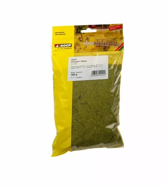 Noch 50220 – Scatter Grass – 2.5mm – Meadow (100g)