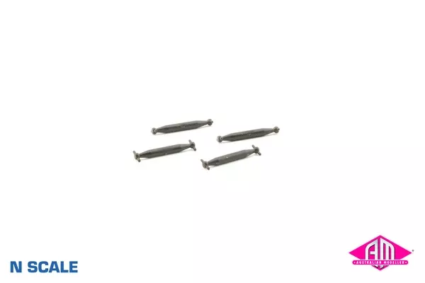 NSP-8 80 Class Drive Shafts – 4pc (N Scale)