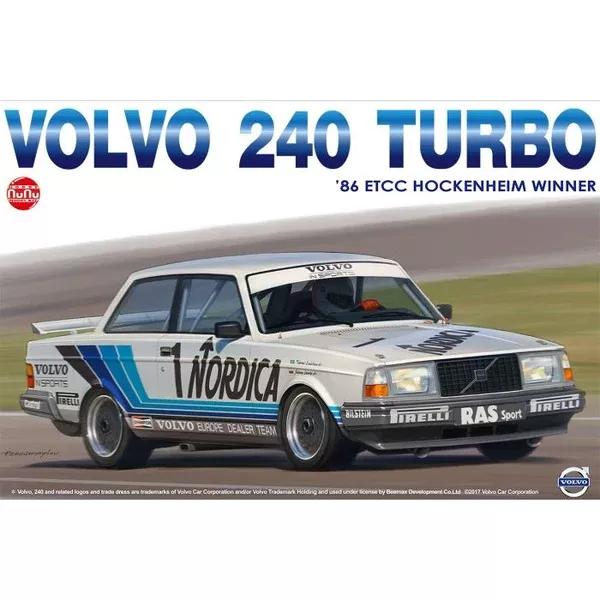 NuNu 24013 1/24 Volvo 240 turbo ETCC 1986 Version