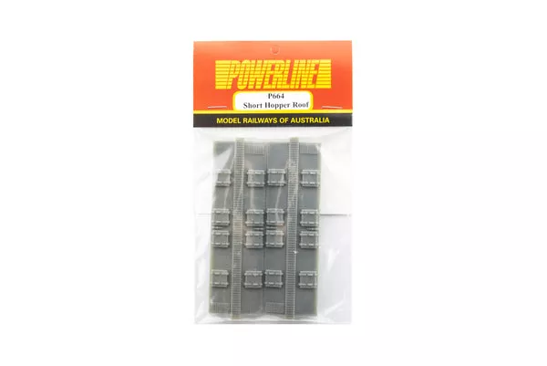 P664 – Short Hopper Roof (HO Scale)