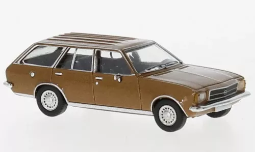 PCX870403 – Opel Rekord D Caravan – Metallic Brown – 1972 (HO Scale)