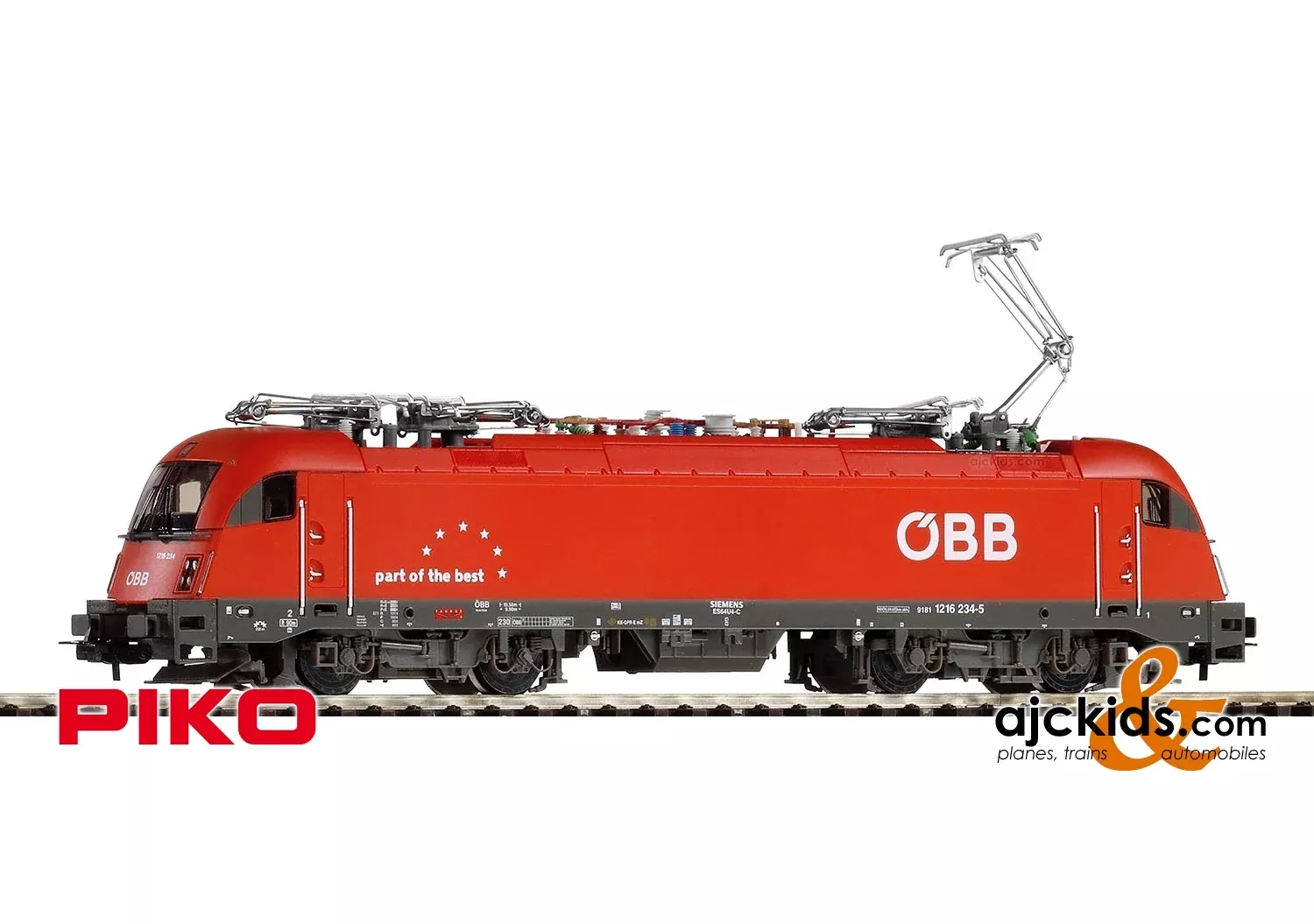Piko 59900 - Taurus Rh 1216 Electric Locomotive w/4 Pans ÖBB VI