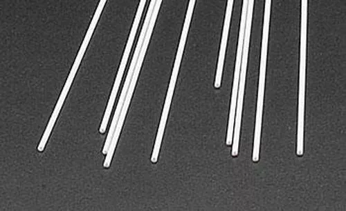 Plastruct 90855 .040″ x 10″ Round Styrene Rod (Pack of 10)