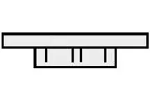 Plastruct 95724 (VHF-18) Flanged Head, 9/16" (5-Pack)