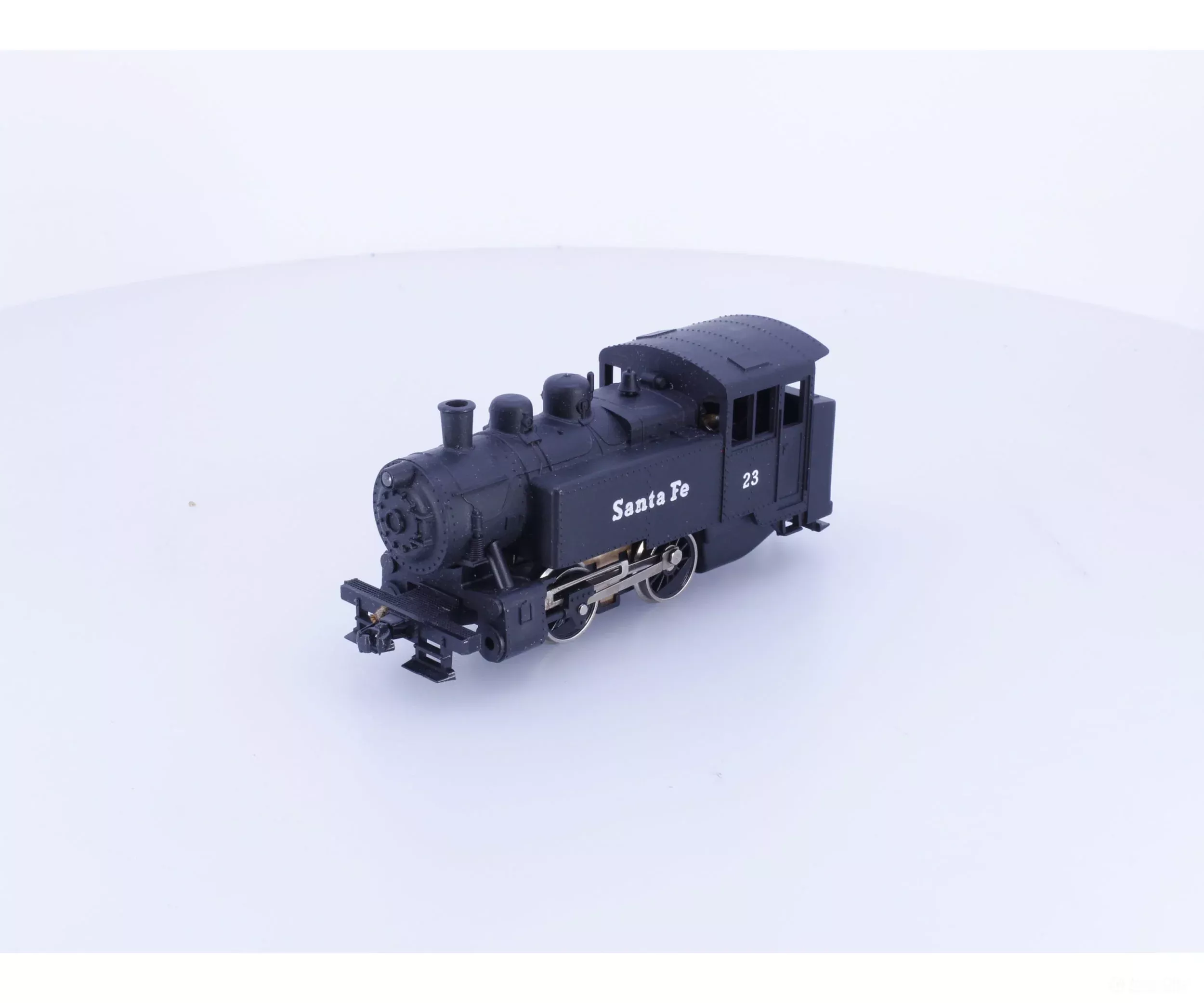 PMI 6620 HO 0-4-0 Tank Steam Locomotive Santa Fe (SF) 23 Analog DC (2nd Hand)