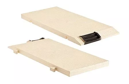 Pola 330904 G Scale Station Baseplate Set — 16-7/8 x 7-13/16 x 7/8″43 x 19.5 x 2cm