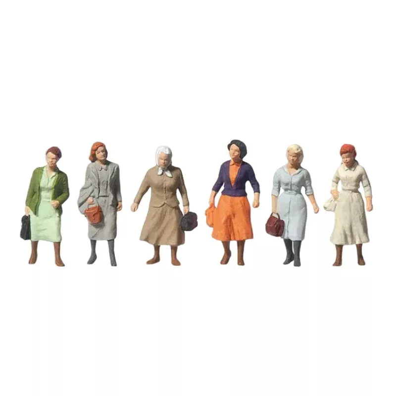 PR14085 Female Commuters (6) Standard Figure Set