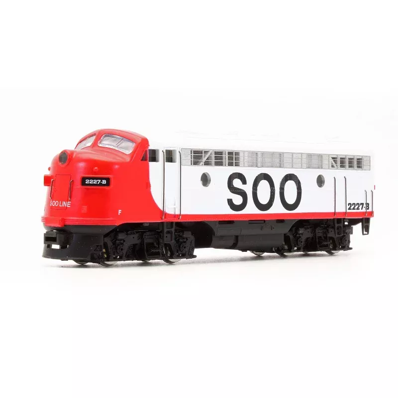 Pre-Owned CB120 MRC F7A Soo Line Diesel Locomotive - Road #2227-B