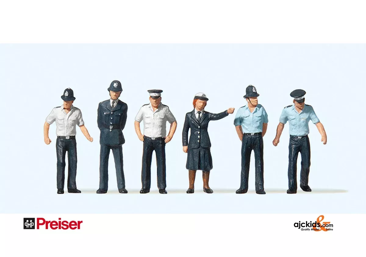 Preiser 10371 - Policemen Great Britain