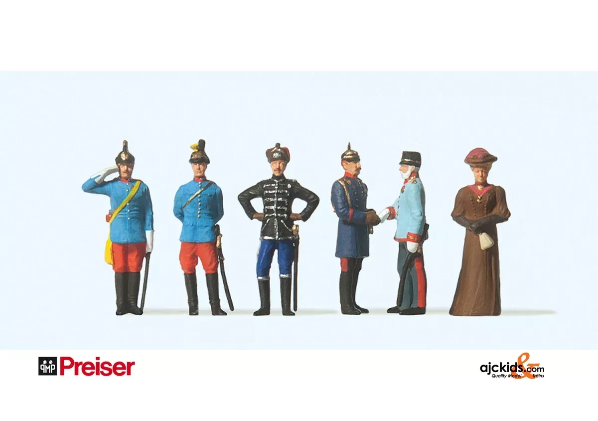 Preiser 12185 - Past Kaisers (6 pieces)