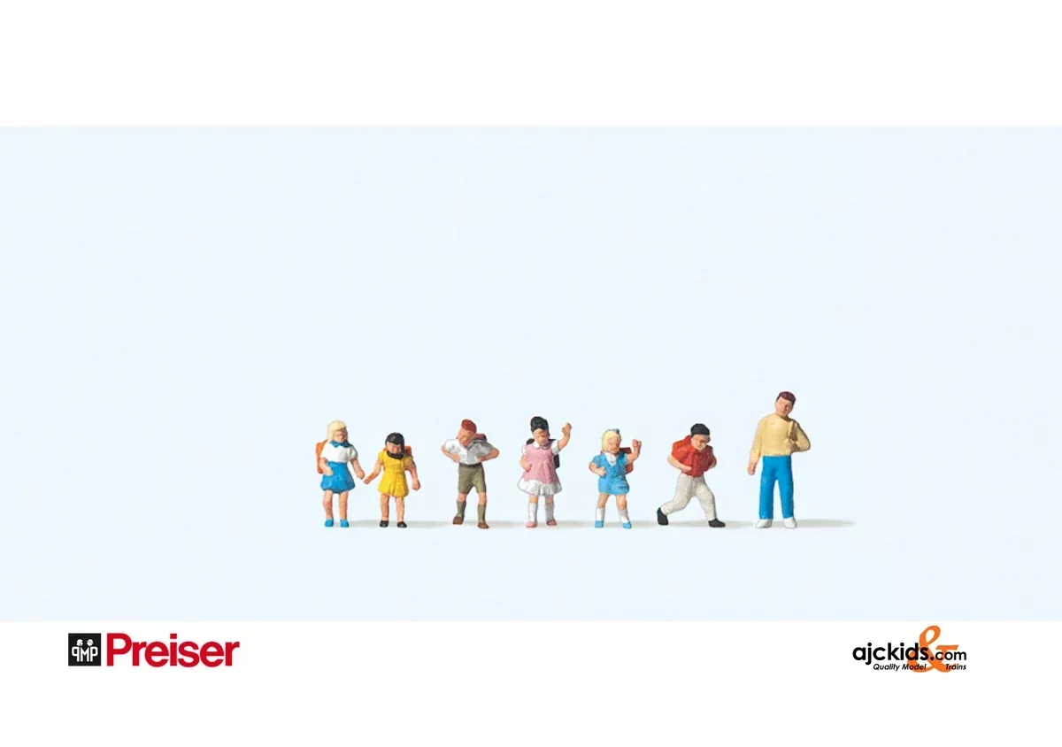 Preiser 79043 - School Children (7 pieces)