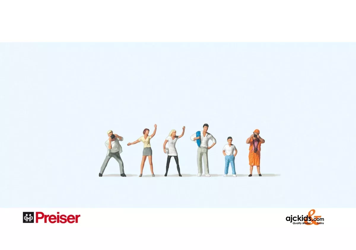 Preiser 79085 – Spectators (6 pieces)