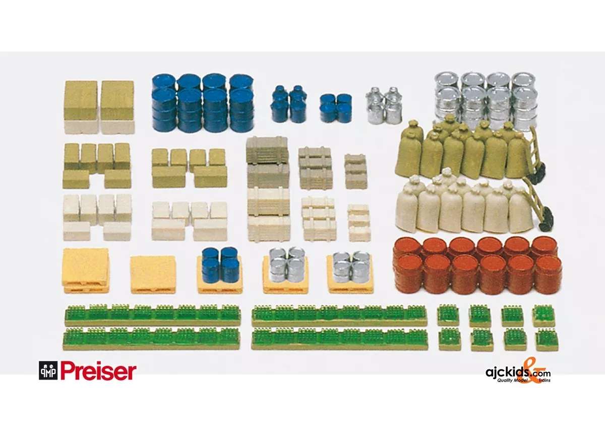 Preiser 79566 - Cargo assorted