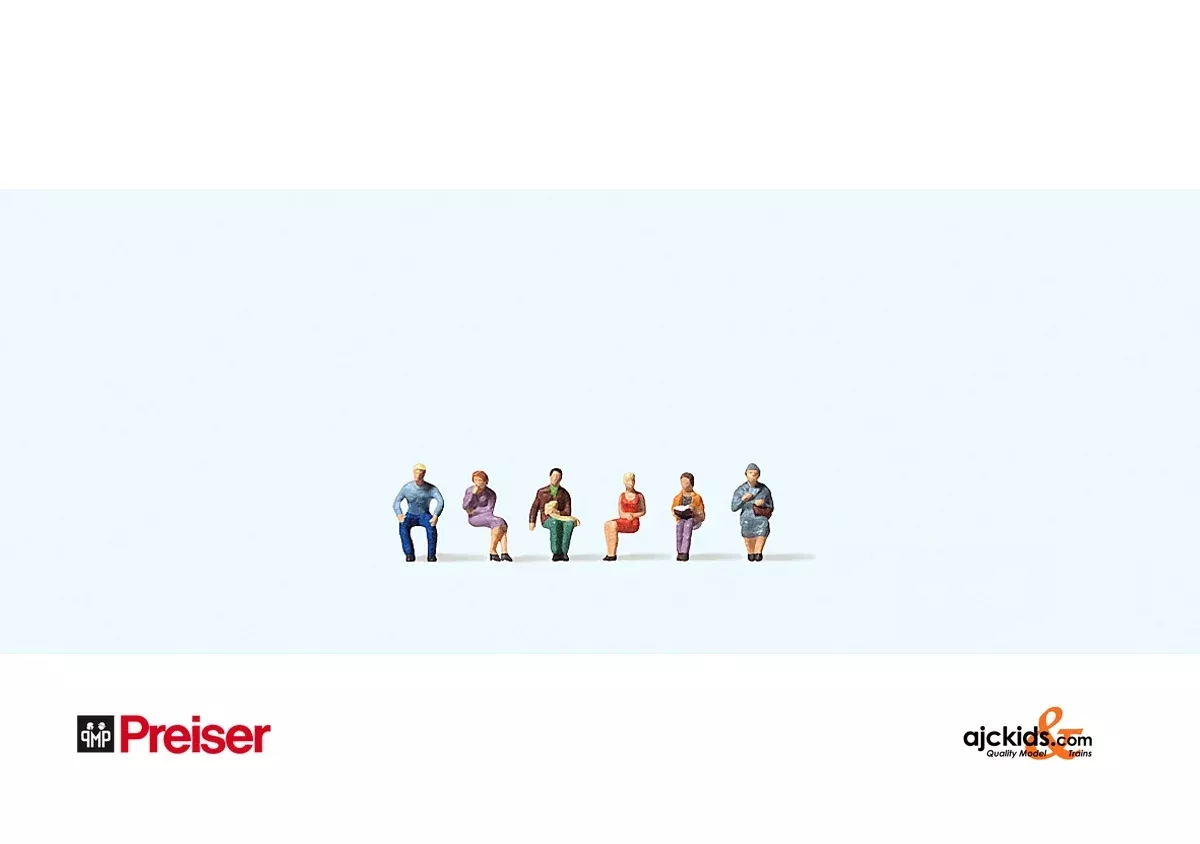 Preiser 88525 – Seated passengers