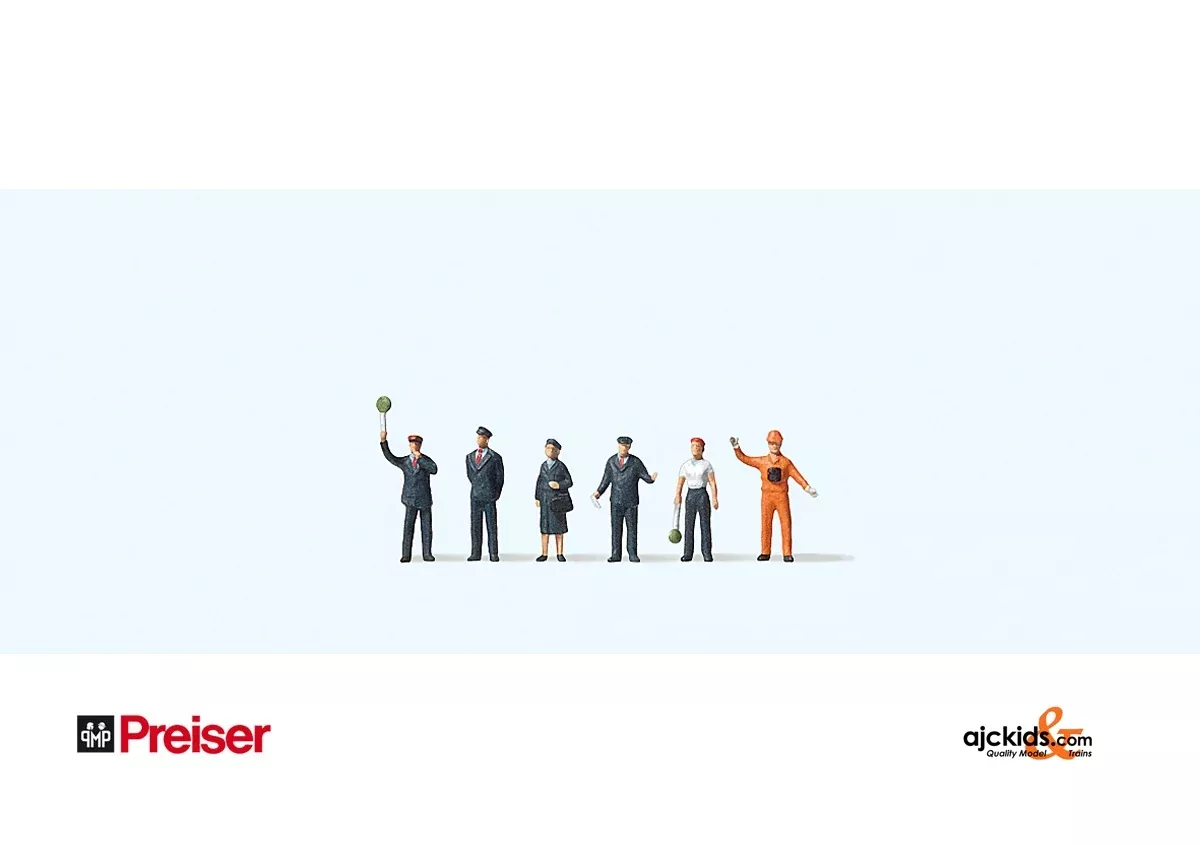 Preiser 88528 – Railroad Personnel DB ’89