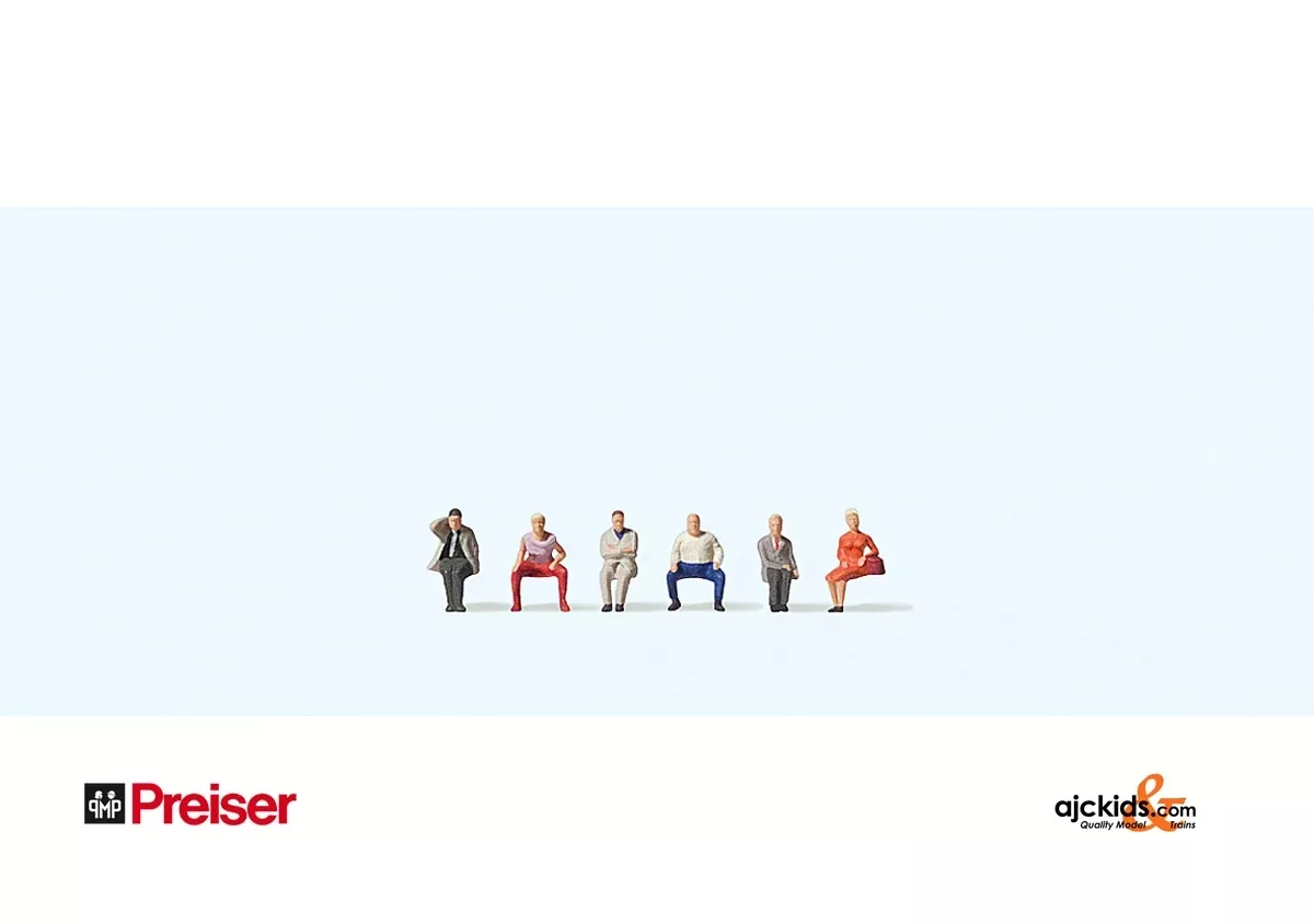 Preiser 88554 – Seated Passengers #2
