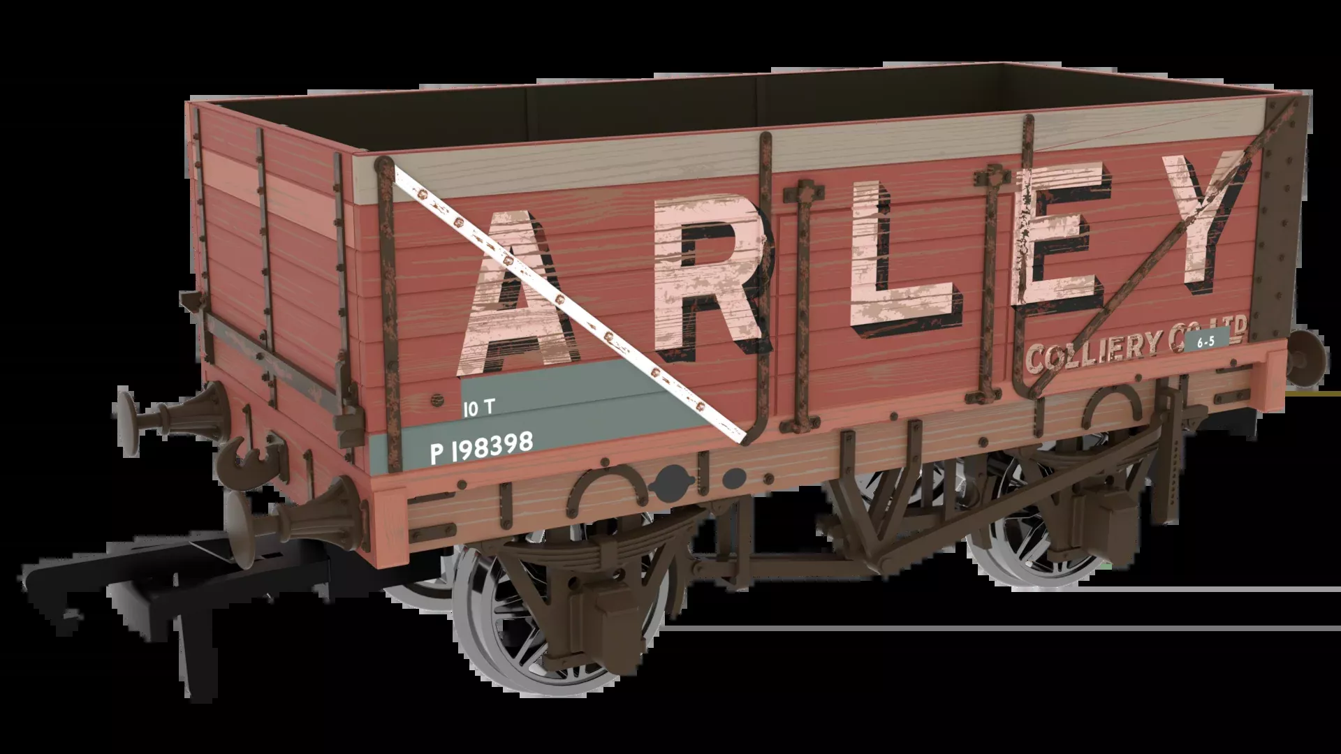 Rapido BR (ex-ARLEY) (7-plank, side and end doors)