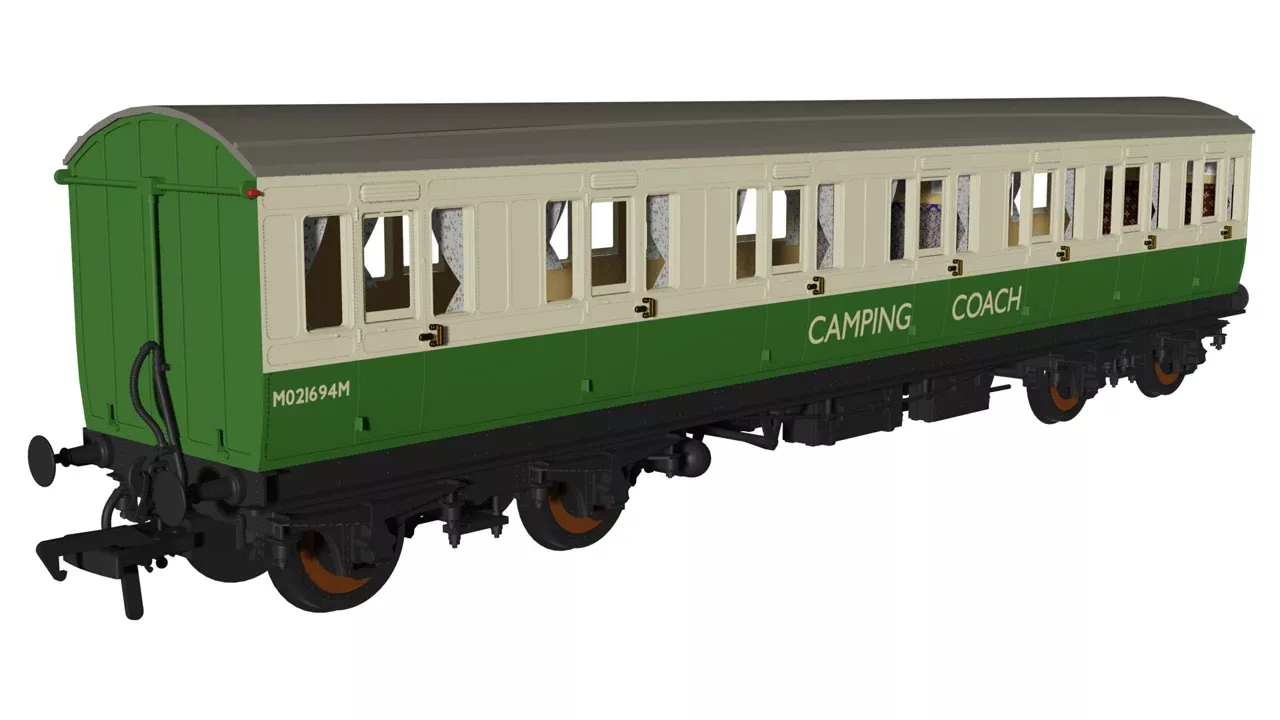 Rapido Camping Coach Evolution Non-Cor Comp No.M92464M