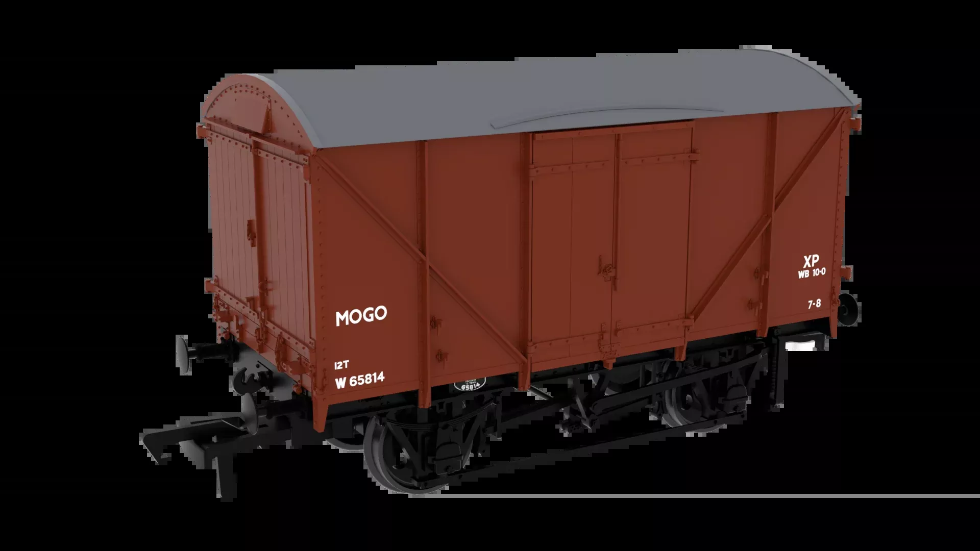 Rapido Diagram G43 MOGO No.W65814 BR Bauxite