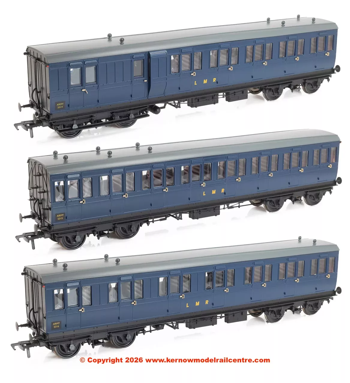 Rapido LMR Evolution Non-Corridor Carriage Pack