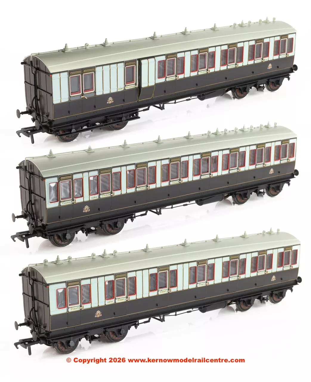 Rapido LNWR Evolution Non-Corridor Carriage Pack
