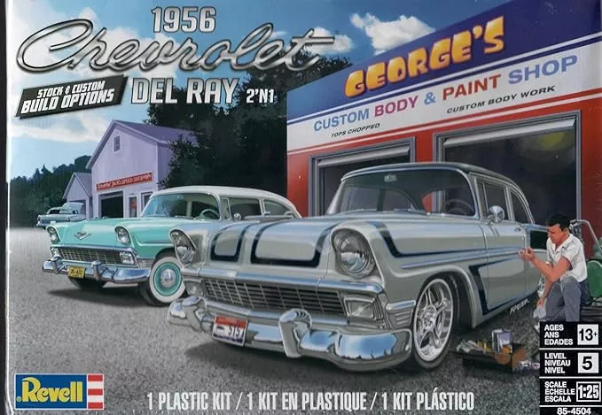 Revell-Monogram 854504 1/25’56CHEVYDELRAY2N1