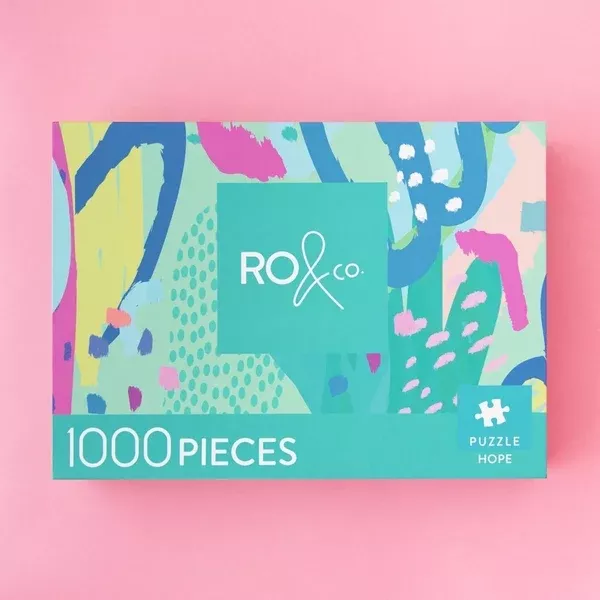 RO and Co Blue Hope 1000pc Jigsaw Puzzle
