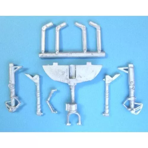 Scale Aircraft Conversions 48179 1/48 Grumman F9F Panther Landing Gear (designed to be used with Trumpeter kits)(F9F-2 F9F-2P F9F-3)
