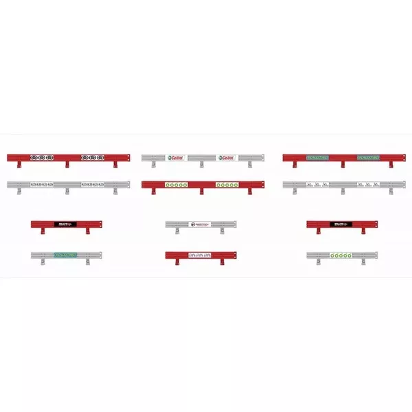 Scalextric C8191 Crash Barriers With Stickers