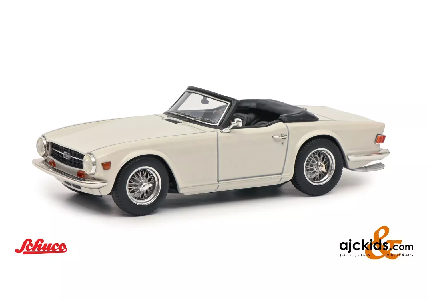 Schuco 450915100 – Triumph TR6 white 1:43