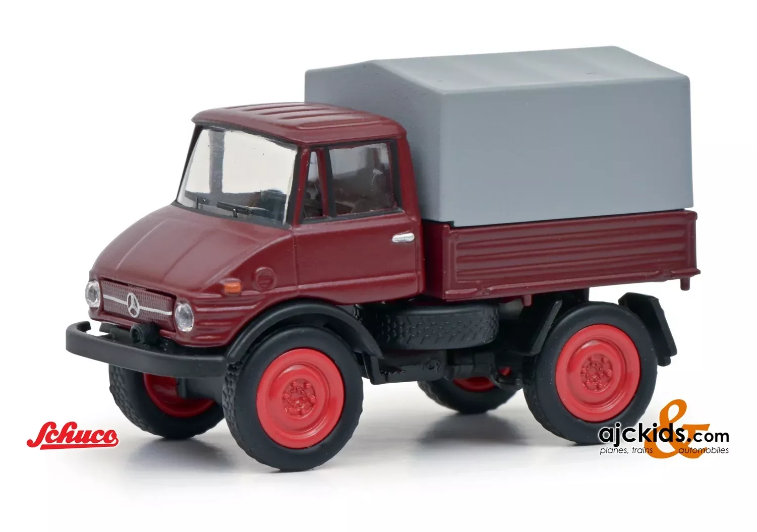 Schuco 452660900 - Unimog U406 red 1:87