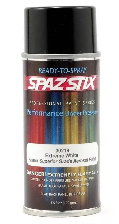 Spaz Stix 00219 Extreme White / Sandable Primer Paint