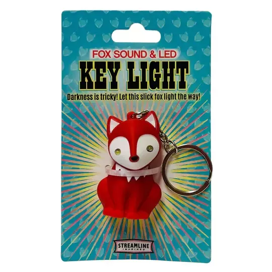 Streamline Imagined Fox Key Ring w/ Sound and Light