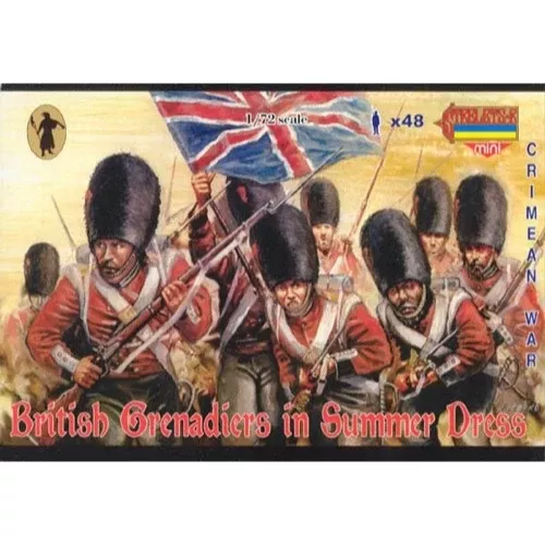 Strelets Mini 1/72 M032 Crimean British Grenadiers in Summer Dress
