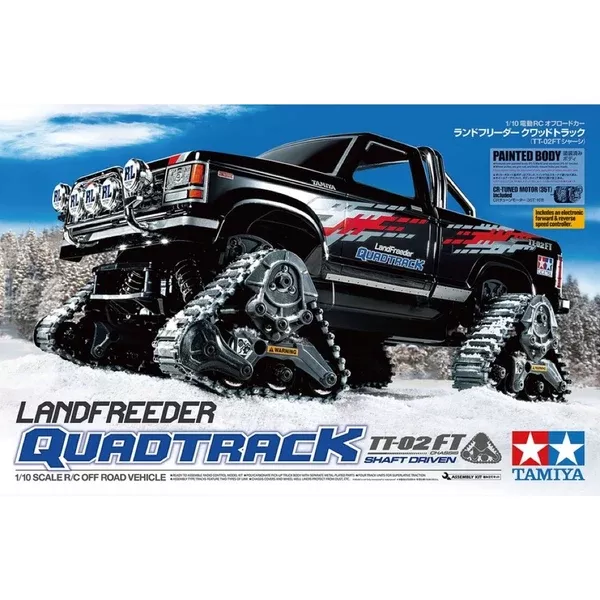 Tamiya 58690 1/10 RC Landfreeder Quadtrack (TT-02FT)