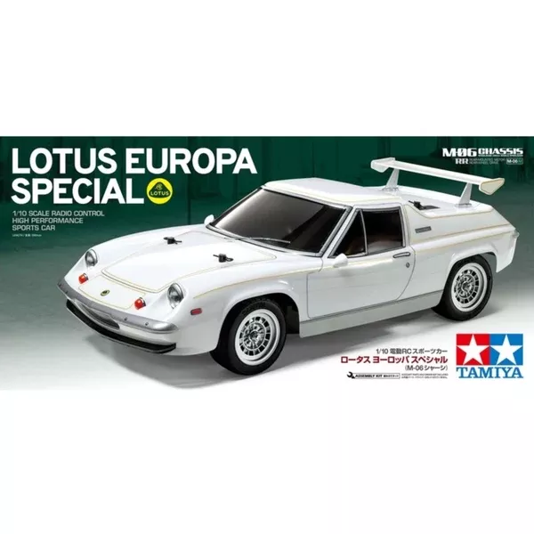 Tamiya 58698A 1/10 Lotus Europa Special M-06 RC Car Kit