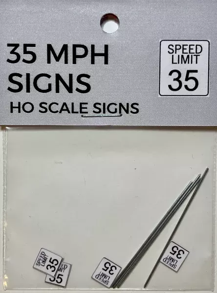 The Train Girl – TTG013 – 35mph Limit 4pk (HO Scale)