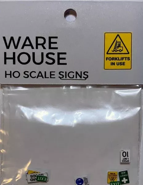 The Train Girl - TTG047 - Aussie Advertising "Warehouse" 6pk (HO Scale)