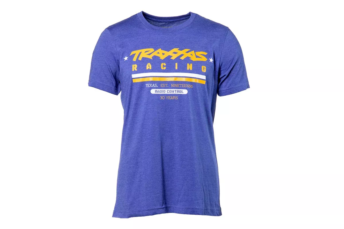 Traxxas 1382 Traxxas Racing Heather Blue T-shirt L
