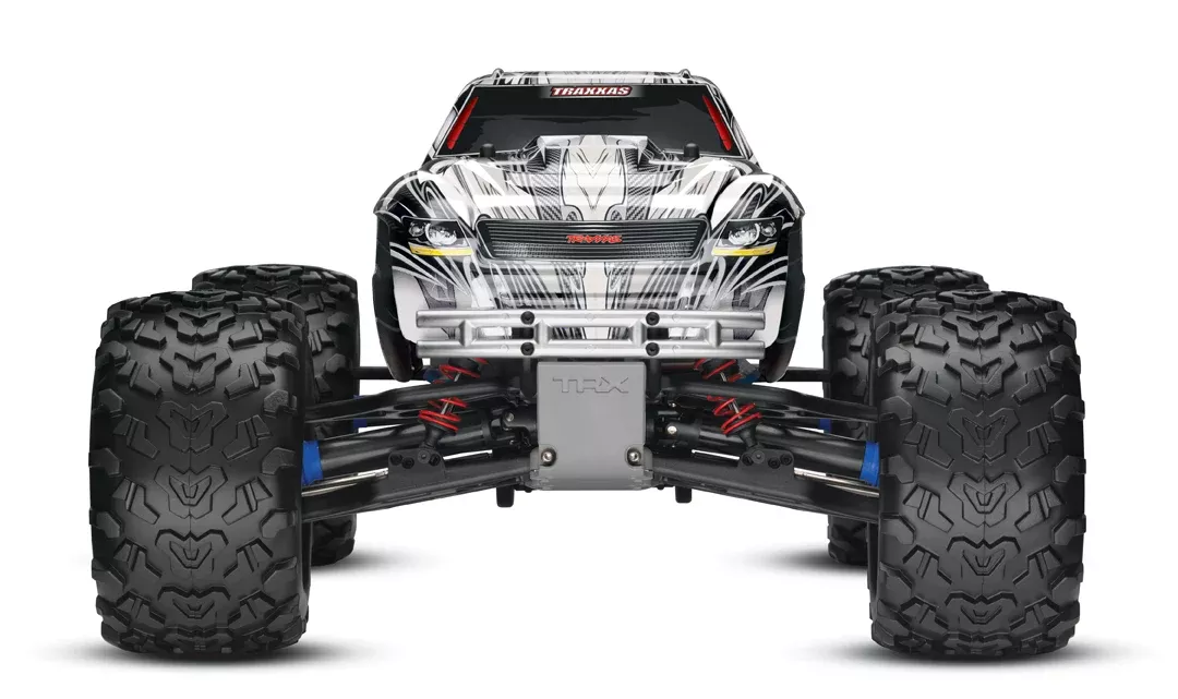 Traxxas 49077-3 1/10 T-MAXX 3.3 Nitro 4×4 Monster Truck White