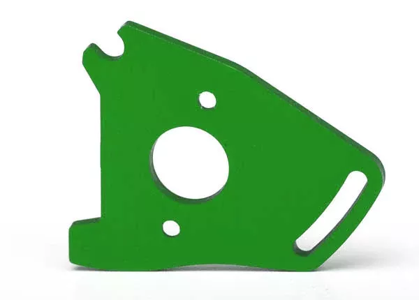 Traxxas 7490G Green Anodized Aluminum Motor Plate for Slash Rustler and Rally ST 4×4’s