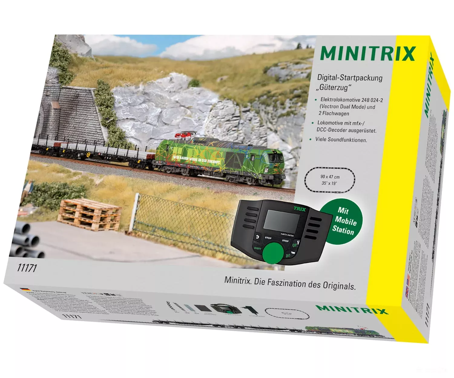 Trix 11171 N DB AG “Freight Train” Starter Set MFX DCC/Sound