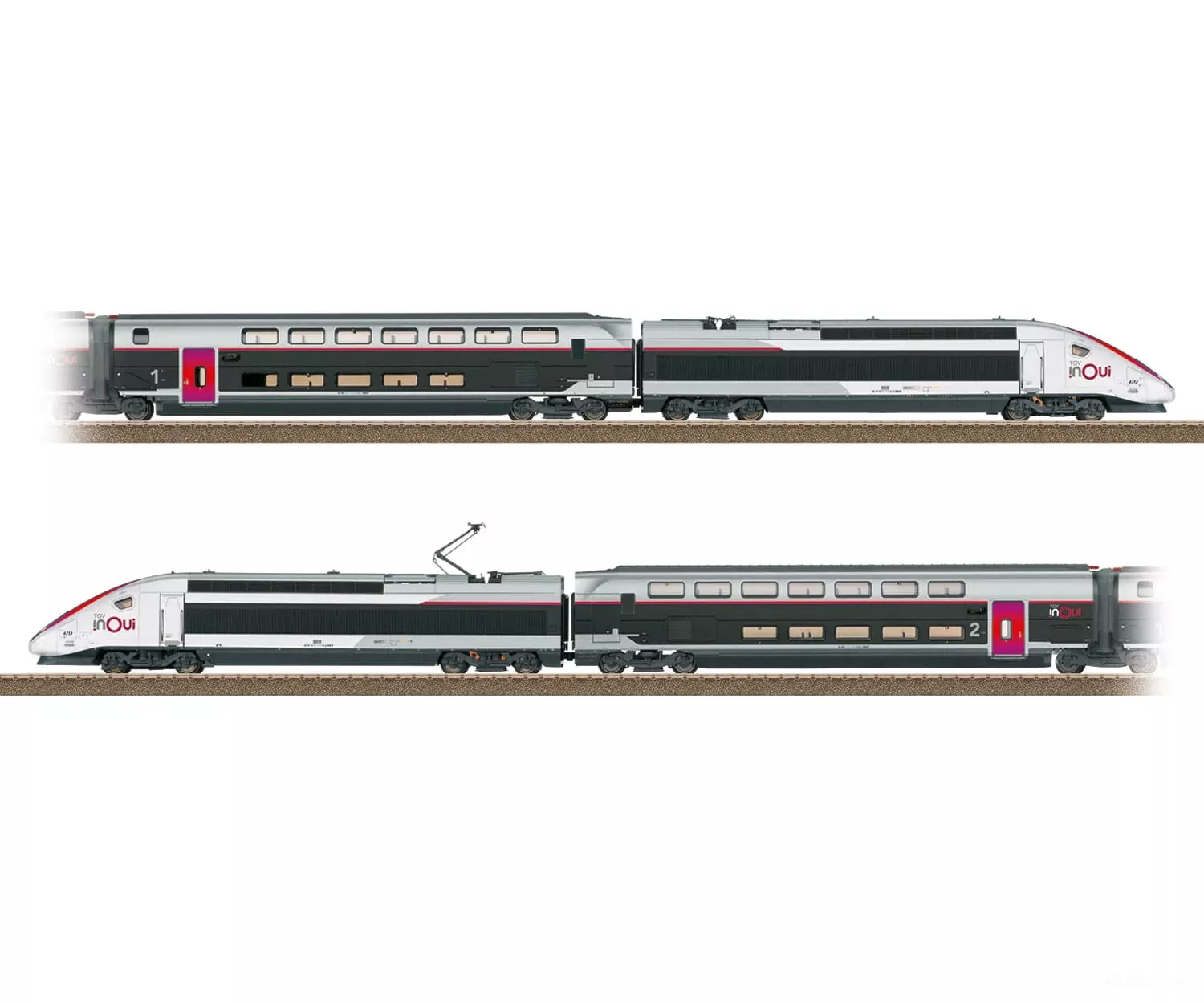 Trix 22482 HO SNCF TGV INOUI High-Speed Train MFX DCC/Sound