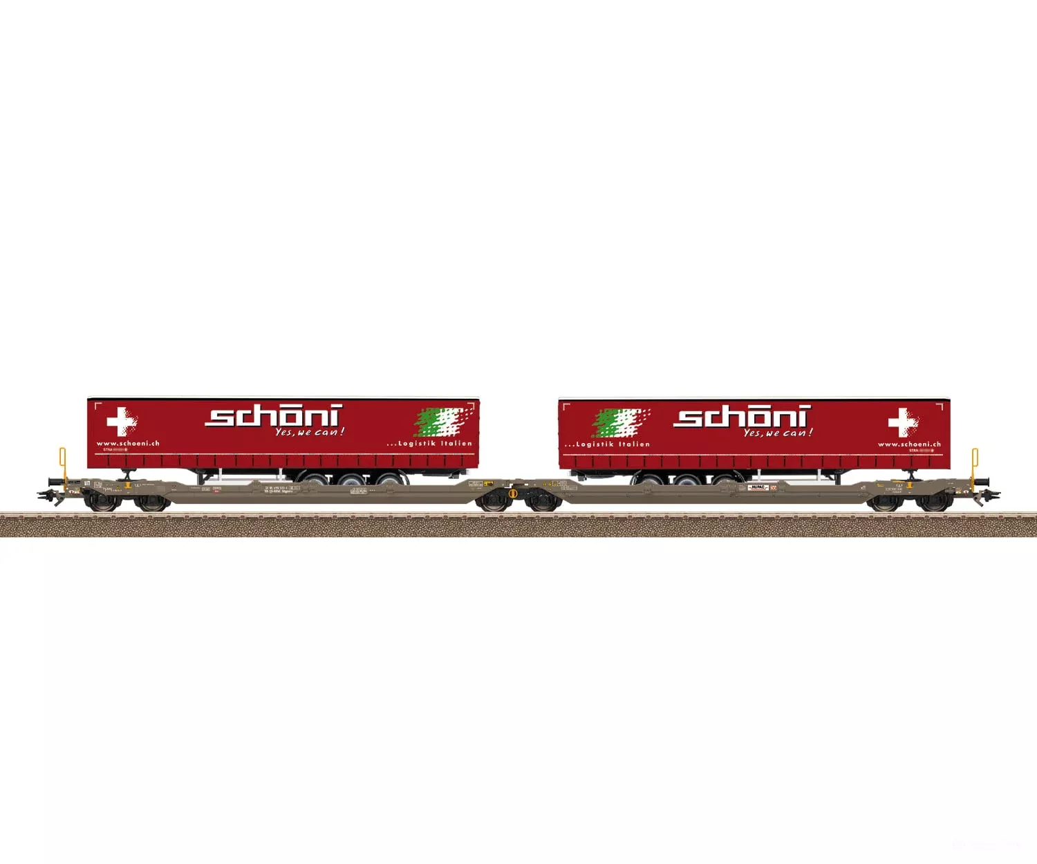 Trix 24475 HO Type Sdggmrss Double Pocket Car