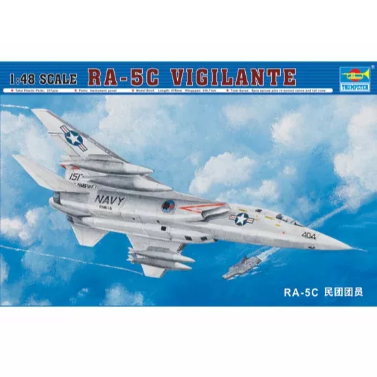 Trumpeter 02809 1/48 RA-5C Vigilante